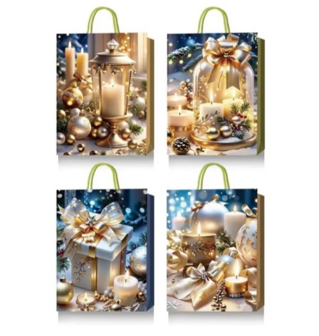 Набор Подарочный пакет картон 