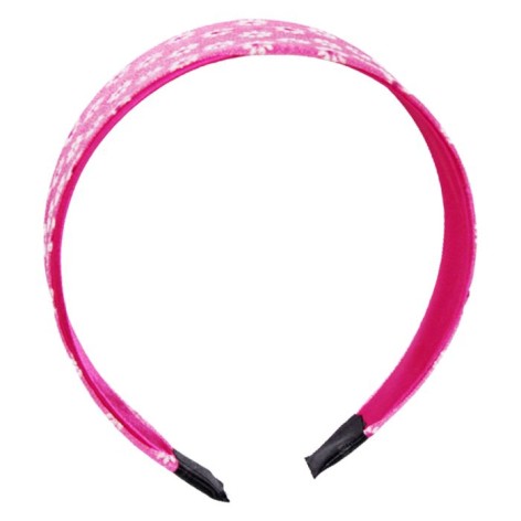 Обруч у квіточку, малиновий (d=12 см)