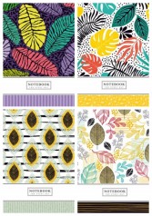 Блокнот, 70г, Інтеграл, 125х200мм, 80арк, лінія, Пантон, Мікро ембоссінг, М.Л.