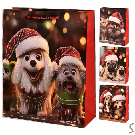 Пакет новорічнийпаперовий S 