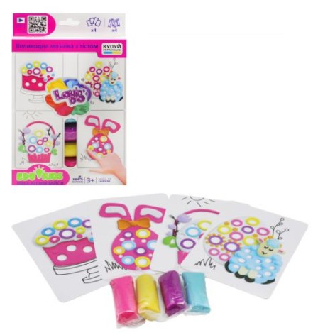 Великдень мозаїка з тестом 