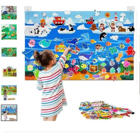 Інтерактивний ігровий плакат MIC "Море" (C 73112)