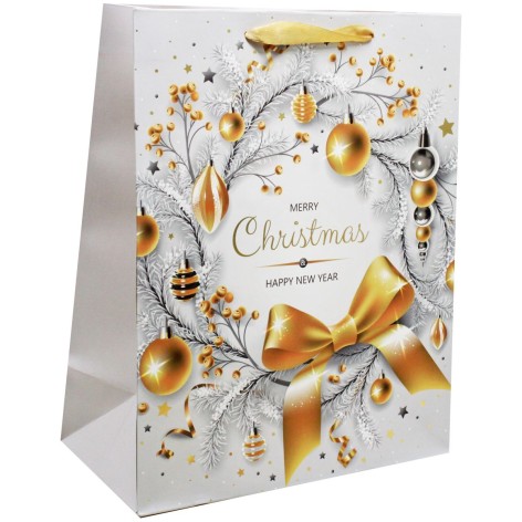 Пакет "Новогодние украшения" (260х127х324 мм) ВИД 3