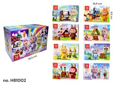 Конструктор Labubu H81002 (43 +- дет.) /12/192/16шт в кор.