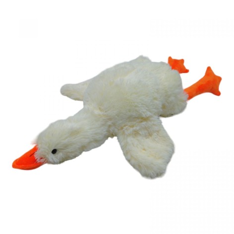 Мягкая игрушка "Гусь-обнимусь Шептун", 60 cм (бежевый)