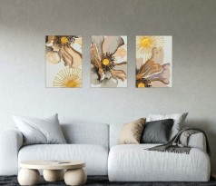 Комплект картин за номерами Квіткове сонце (ITR-052)