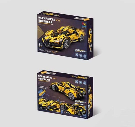 Конструктор 422 деталі, кор. 