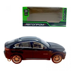 Машина АВТОПРОМ 1:32 BMW X6 (ЧОРНА) кор 18*8*9 см.