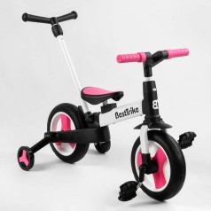 Велосипед-трансформер "Best Trike" (колеса PU 10'', родительская ручка, съемные педали)