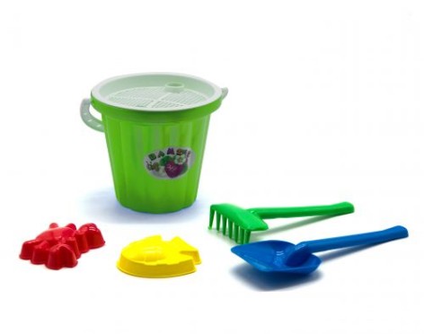 Пісочний набір великий (салатовий)