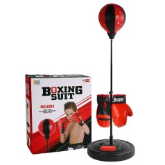 Боксерський набір, груща на стійці, 70-106 см