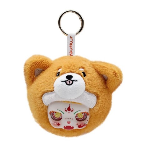 Іграшка-брелок мʼяконабивна "Пухнаста коргі Шері" серія Талісмани, 9см.