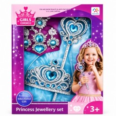 Детский набор украшений для принцессы с волшебной палочкой &laquo;Princess Jewellery Набор&raquo; /96/