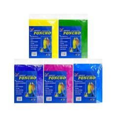 Дощовик-пончо , розмір універсальний 1538/60g, ціна за 4 шт. //