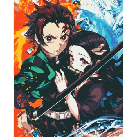 Набор для росписи "Аниме. Камадо" 40x50