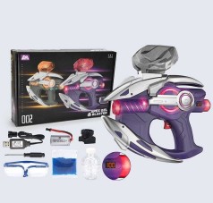 Пістолет акум. 7,4 V, підсвічув., стріляє орбізами, захисні окуляри, 2 магазини, в кор. 40*8*24 