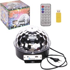 Музыкальный диско-шар LED Crystal Magic Ball Light 13-81 //