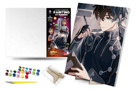 Набір для розпису по номерах Qbee 