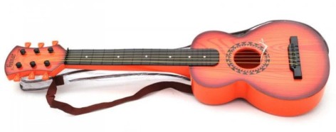Гітара дитяча зі струнами в чохлі 21*5,5*65 см