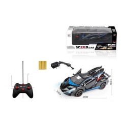 Радіокерована машина світло, USB-кабель, акуміляторні батарейки, масштаб 1:18, відчиняються двері, частота 27 Мhz, у кор. 