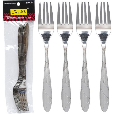 Вилка столова TL003-F21см 6 шт. в уп. //