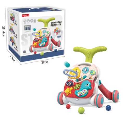 Каталка-игровой центр 3 в 1 