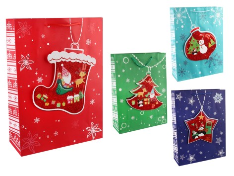 Набор Подарочный пакет картон 