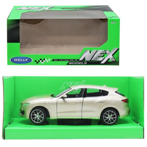 Машина металева WELLY 1:24 MASERATI LEVANTE шампань