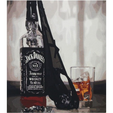 Картина по номерам 0668 ОРТ цв. Удачный вечер 40*50