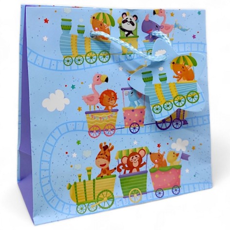 Пакет подарочный "Детский" 16*16*7см