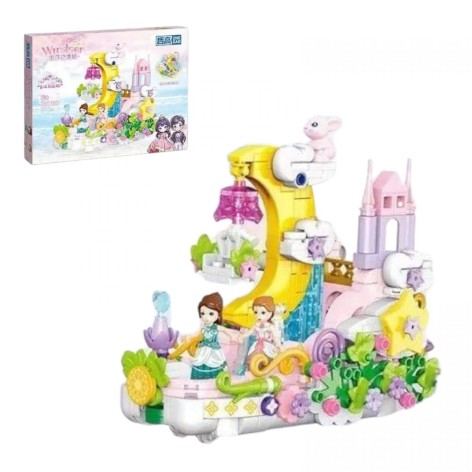 Конструктор "Волшебный мир", 544 элементов, фигурки героев, в коробке