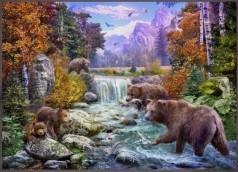 Алмазна мозаїка за номерами 40*50 