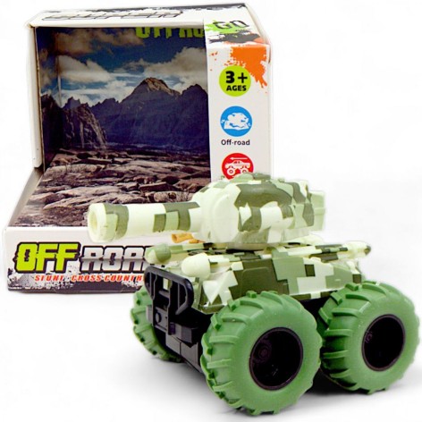 Танк інерційний, зі стрілами, (зелений)