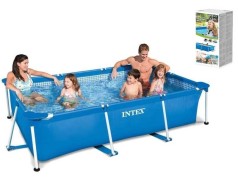 Intex Басейн каркасний прямокутний. 1662 л /6 + років / 220 * 150 * 60 см / 58983 / в коробці
