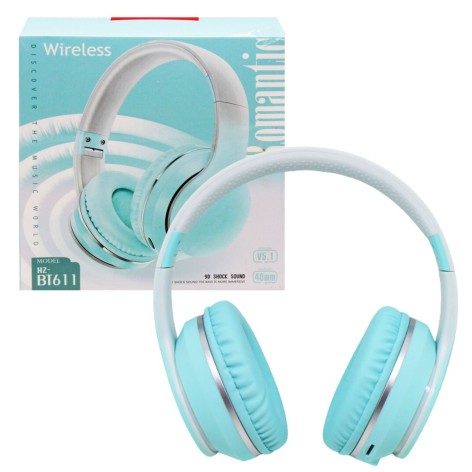 Наушники бирюзовые