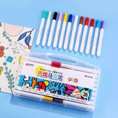 Набір акрилових скетчмаркерів Aodemei 