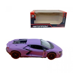 Машина АВТОПРОМ 1:32 Lamborghini Revuelto (ФІОЛЕТОВА) 18*9*8 см.