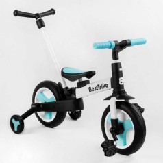 Велосипед-трансформер "Best Trike" (колеса PU 10'', родительская ручка, съемные педали)