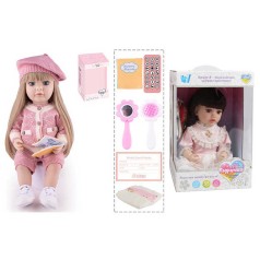 Лялька інтерактивна WToys, 55 см, озвучена українською мовою, пульт, аксесуари, звукові функції, повторюшка TK6390-21