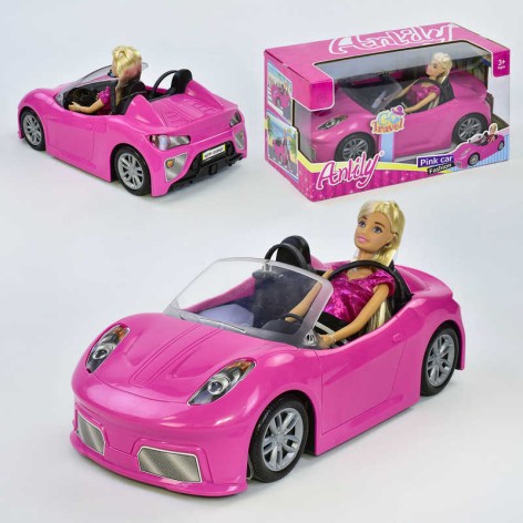 Кукла Anlily с машиной в коробке