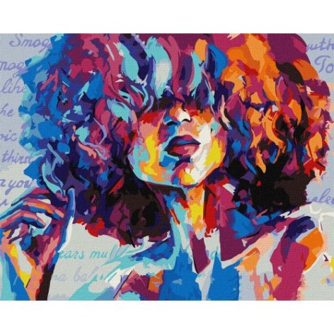 Картина за номерами "Яскравий образ"???