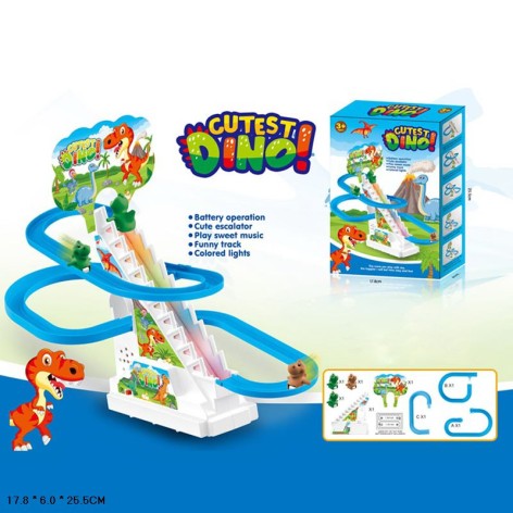 Трек батар. світло,звук, кор. 17,8*5,25,5см 