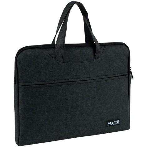 Текстильная сумка для документов, A4, 1 отделение, тёмно-серая