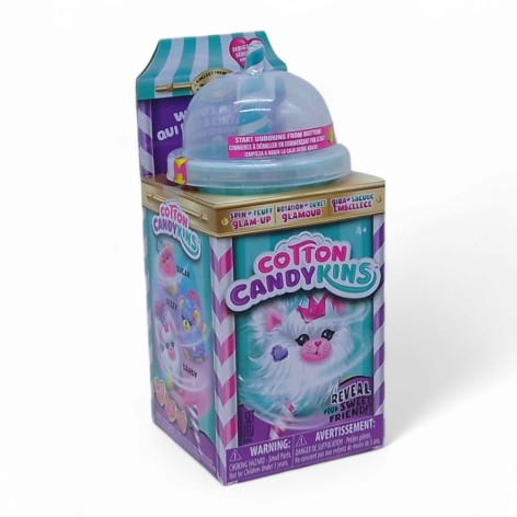 Мягкая игрушка-сюрприз "Cotton Candykins: Пушистый любимец", бирюзовый