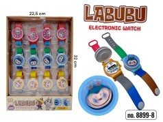 Дитячий годинник Labubu 8899-8 /10/120/12шт в кор.