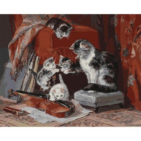 Картина за номерами "Маленькі музиканти"?