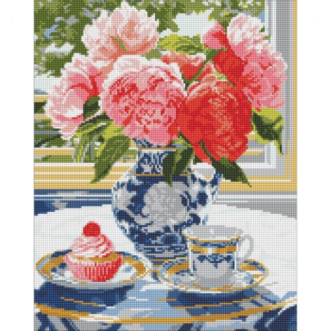 АЛМАЗНАЯ МОЗАИКА "СЛАДКИЙ СЮРПРИЗ" 40х50 см