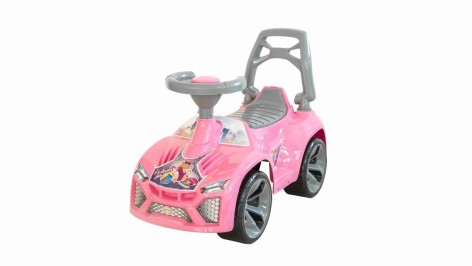 Машинка для катания Ламбо розовая