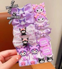 Резинки для волосся герой, 12 штук, в п/е 