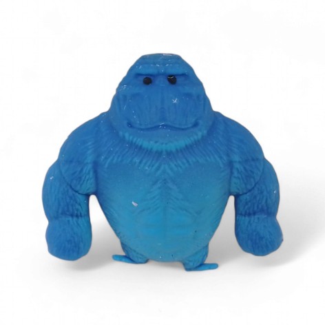 Игрушка-антистресс "Горилла", мини, 7 см (синяя)